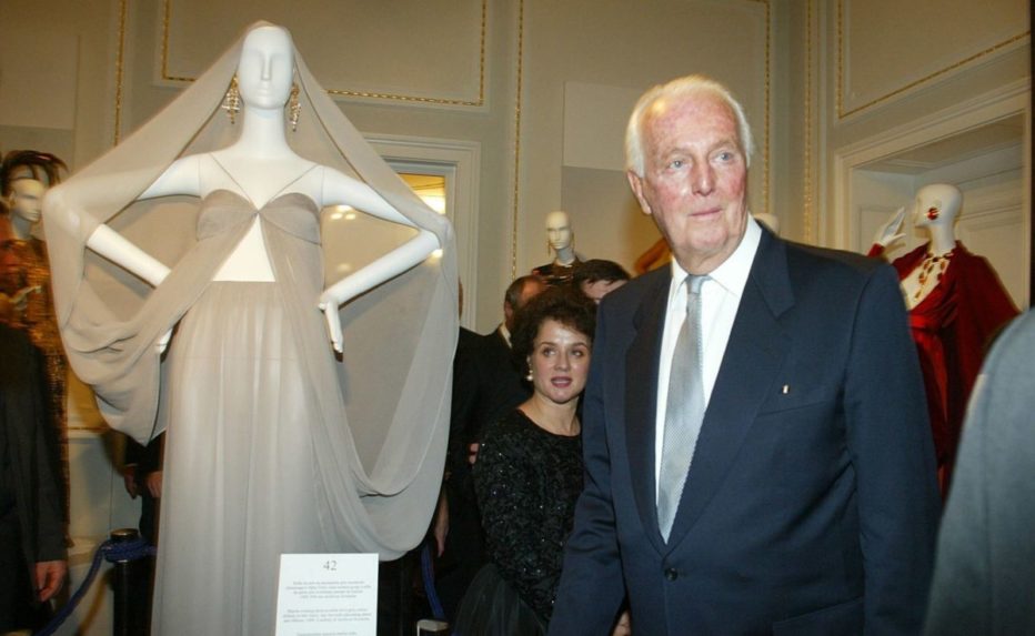 Hubert de Givenchy v roku 2002.