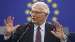 Na snimke šéf diplomacie EÚ Josep Borrell.