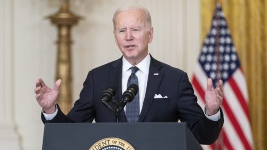 Americký prezident Joe Biden.