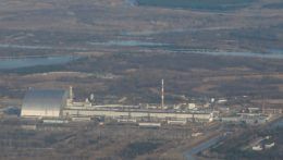 Odstavená jadrová elektráreň v ukrajinskom Černobyle.