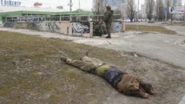 Ukrajinskí vojaci v Kyjeve
