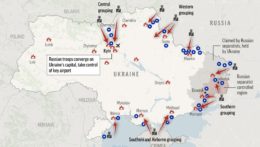 útoky Ruska na Ukrajine