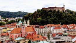 pohľad na hlavné mesto Ľubľana