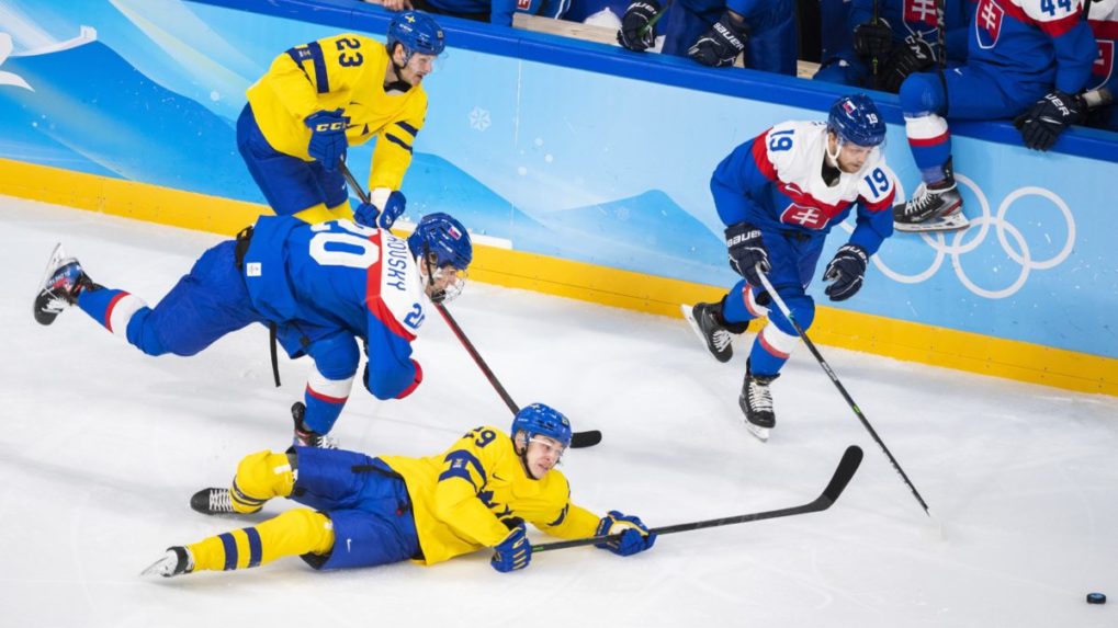 ZOH 2022: Slovensko prehralo aj druhý zápas, Švédsku podľahlo 1:4