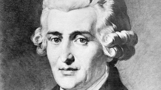 Na snímke hudobný skladateľ Joseph Haydn.