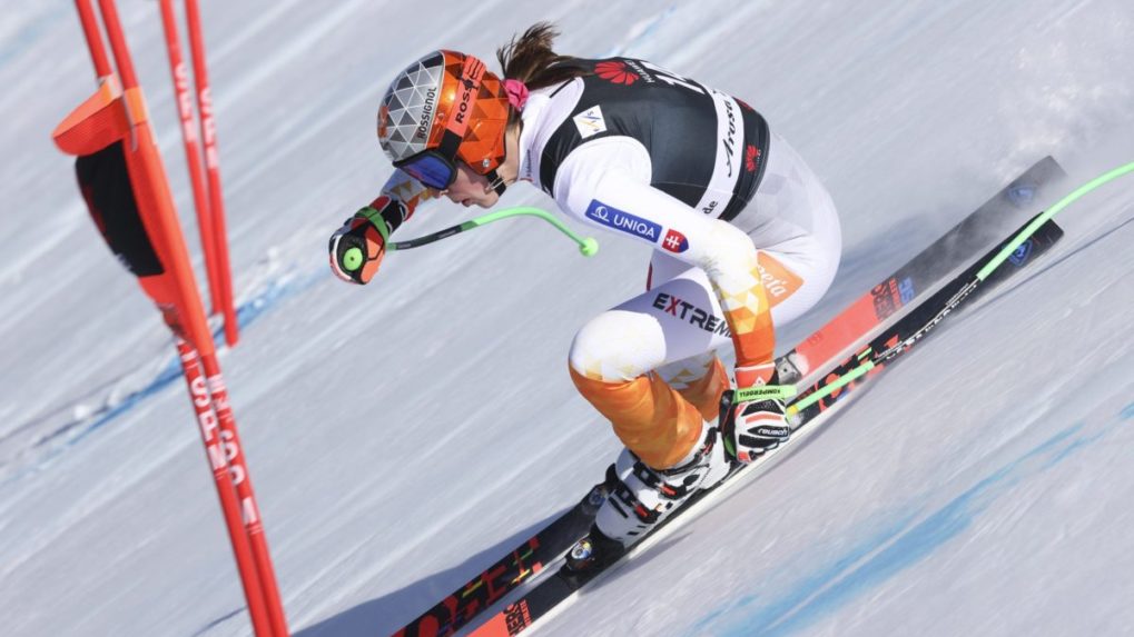 Petra Vlhová je po 1. kole v Are líderkou obrovského slalomu