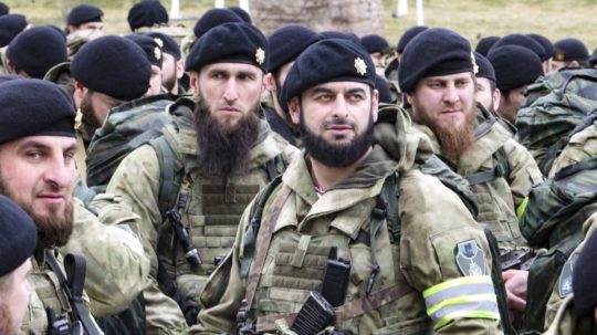 čečenskí vojaci