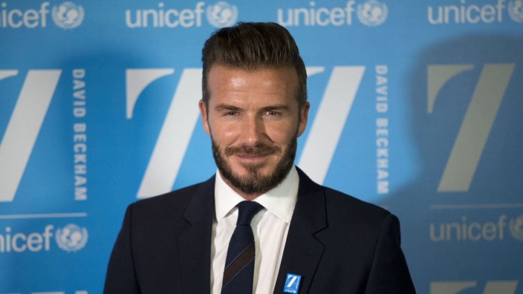 David Beckham odovzdal svoj účet na instagrame ukrajinskej lekárke