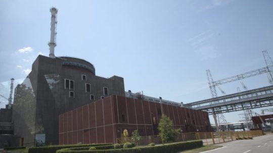 Záporožská jadrová elektráreň.