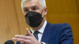 Na snímke minister zahraničných vecí a európskych záležitostí SR Ivan Korčok (SaS).