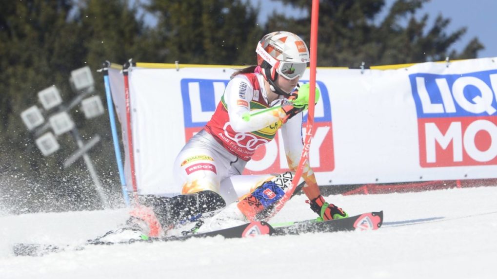 Vlhová obsadila 4. miesto v prvom kole záverečného slalomu sezóny