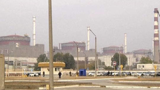 Záporožská jadrová elektráreň v ukrajinskom Energodare.