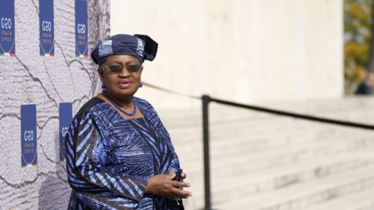 Riaditeľka Svetovej obchodnej organizácie (WTO) Ngozi Okonjová-Iwealová.