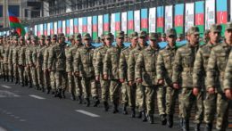 Azerbajdžanskí vojaci.