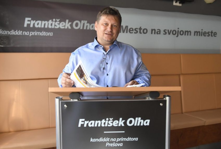 František Oľha ohlásil kandidatúru na post primátora Prešova