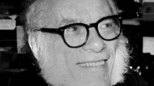 Spisovateľ a vedec Isaac Asimov.