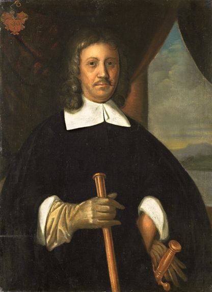 Na snímke portrét zakladateľa Kapského Mesta Jana van Riebeeck.