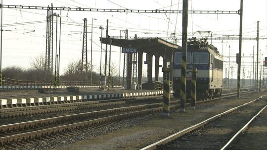 vlak v Košiciach