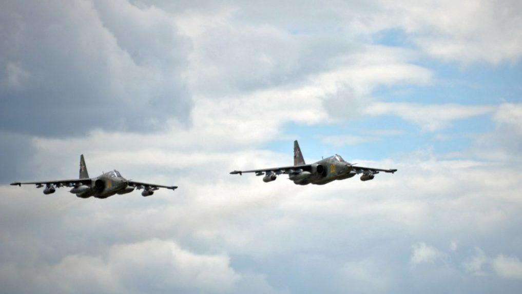 V Rusku sa zrútilo bojové lietadlo, stroj spadol do Azovského mora