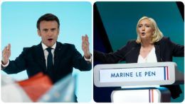 Macron a Le Penová