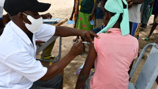 očkovanie v Afrike