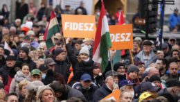 priaznivci Fideszu