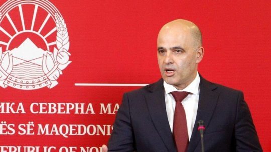 Premiér Severného Macedónska Dimitar Kovačevski.