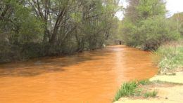 znečistená rieka Slaná