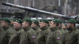Slovenskí vojaci.