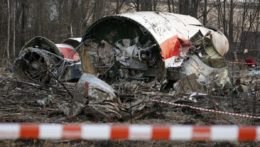 Vrak poľského vládneho lietadla, ktoré sa zrútilo neďaleko ruského Smolensku.