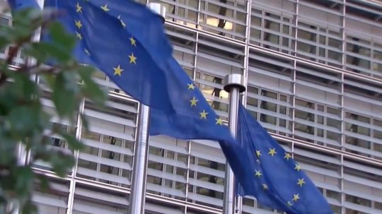 Vlajky Európskej únie.