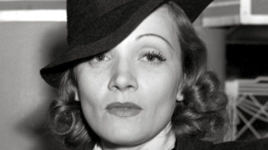 Nemecká herečka Marlene Dietrichová.