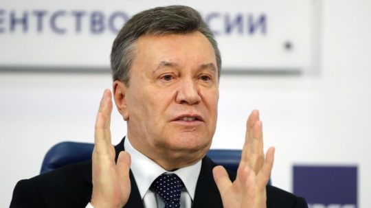 Na snímke Viktor Janukovyč.