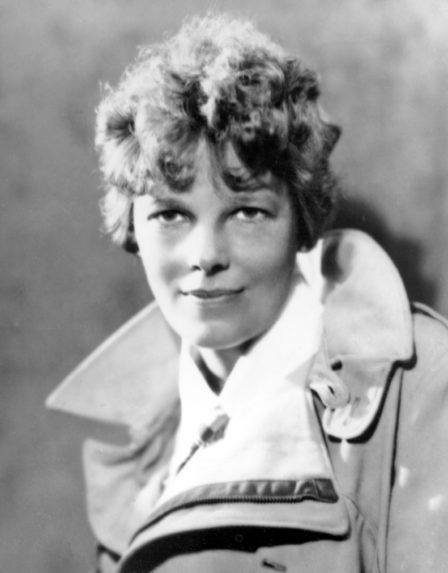 Americká pilotka Amelia Earhartová.
