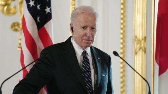 Americký prezident Joe Biden v Japonsku.