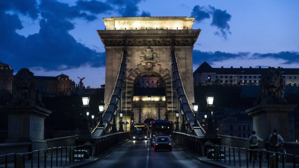 reťazový most v Budapešti