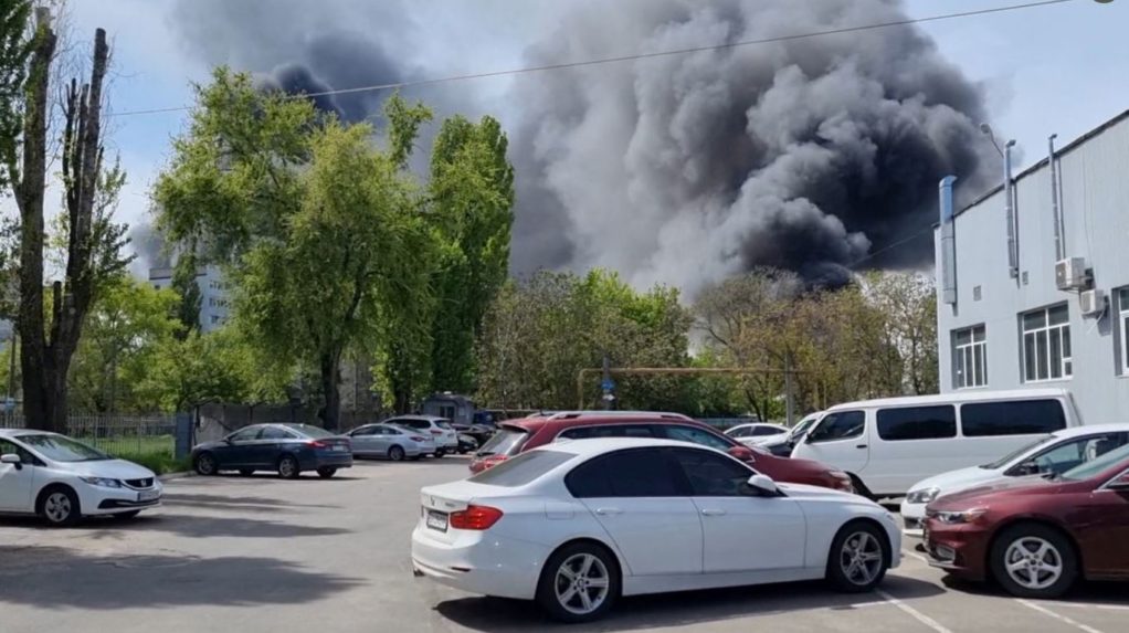 Prístavným mestom Odesa otriasli výbuchy