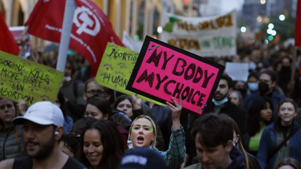 V New Yorku protestovali proti možnému zrušeniu práva žien na interrupciu