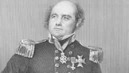 britský admirál a moreplavec John Franklin.