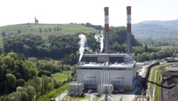 Uhoľná elektráreň v rakúskom Mellachu.