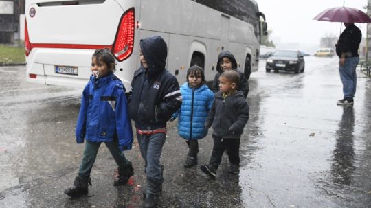rómske deti na ulici