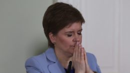 Škótska premiérka Nicola Sturgeonová.