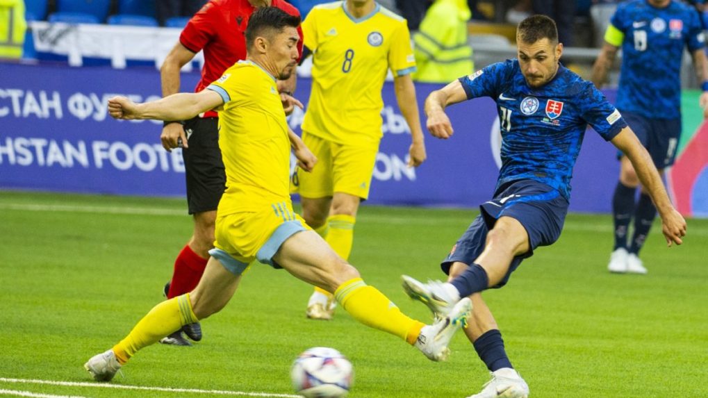 Berov gól nestačil, Slovensko opäť podľahlo Kazachstanu v Lige národov