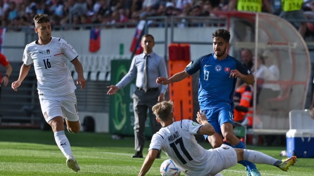 Futbal-ME19: Slováci utrpeli druhú prehru, Talianom podľahli 0:1
