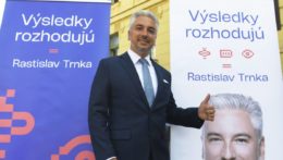 Predseda Košického samosprávneho kraja Rastislav Trnka.