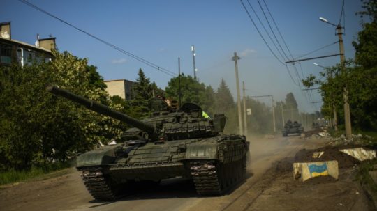 Ilustračná snímka- ukrajinské tanky.