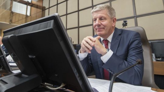 Na snímke minister zdravotníctva SR Vladimír Lengvarský