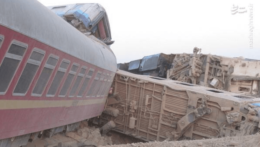 Nehoda vlaku v Iráne.