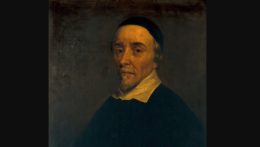 Anglický lekár a anatóm William Harvey (portrét).