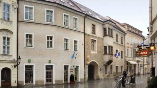 Na fotografii Budova Academie Istropolitana v Bratislave.